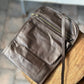 The Real McCaul Tobacco Pouches Tri Fold Tobacco Pouch - Kangaroo Australian Made Australian Owned Leather Tobacco Pouch Australian Made Kangaroo & Cowhide Leather