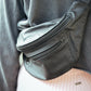 The Real McCaul Travel Bag Black / Nylon / Small (26" - 34") Classic Bum Bag - Medium - Cowhide Australian Made Australian Owned Leather Bum Bag Handmade in Australia Kangaroo & Cowhide 