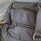 The Real McCaul Travel Bag Dark Brown Classic Overnight Travel Bag - Cowhide Australian Made Australian Owned Large Overnight Travel Duffel Bag Leather Made in Australia