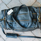 The Real McCaul Travel Bag Square Overnight Traveller Bag - Cowhide Australian Made Australian Owned Leather Overnight Travel Bag Duffle Made In Australia Handcrafted