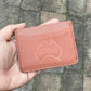 The Real McCaul Wallet Card Holder- 6 Pocket Australian Made Australian Owned Card Holder Kangaroo Leather Wallet- 6 Pocket Made In Australia