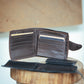 The Real McCaul Wallets Deluxe All-Card Wallet- Kangaroo Australian Made Australian Owned Leather Men's Wallet- Australian Made - Kangaroo & Cowhide