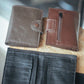 The Real McCaul Wallets The Andri Wallet - Cowhide Australian Made Australian Owned Genuine Leather Ladies Small Wallet- Made In Australia with Kangaroo and Cowhide