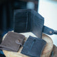 The Real McCaul Wallets The Andri Wallet - Cowhide Australian Made Australian Owned Genuine Leather Ladies Small Wallet- Made In Australia with Kangaroo and Cowhide