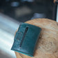 The Real McCaul Wallets The Andri Wallet - Kangaroo Australian Made Australian Owned Genuine Leather Ladies Small Wallet- Made In Australia with Kangaroo and Cowhide