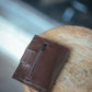 The Real McCaul Wallets The Andri Wallet - Kangaroo Australian Made Australian Owned Genuine Leather Ladies Small Wallet- Made In Australia with Kangaroo and Cowhide